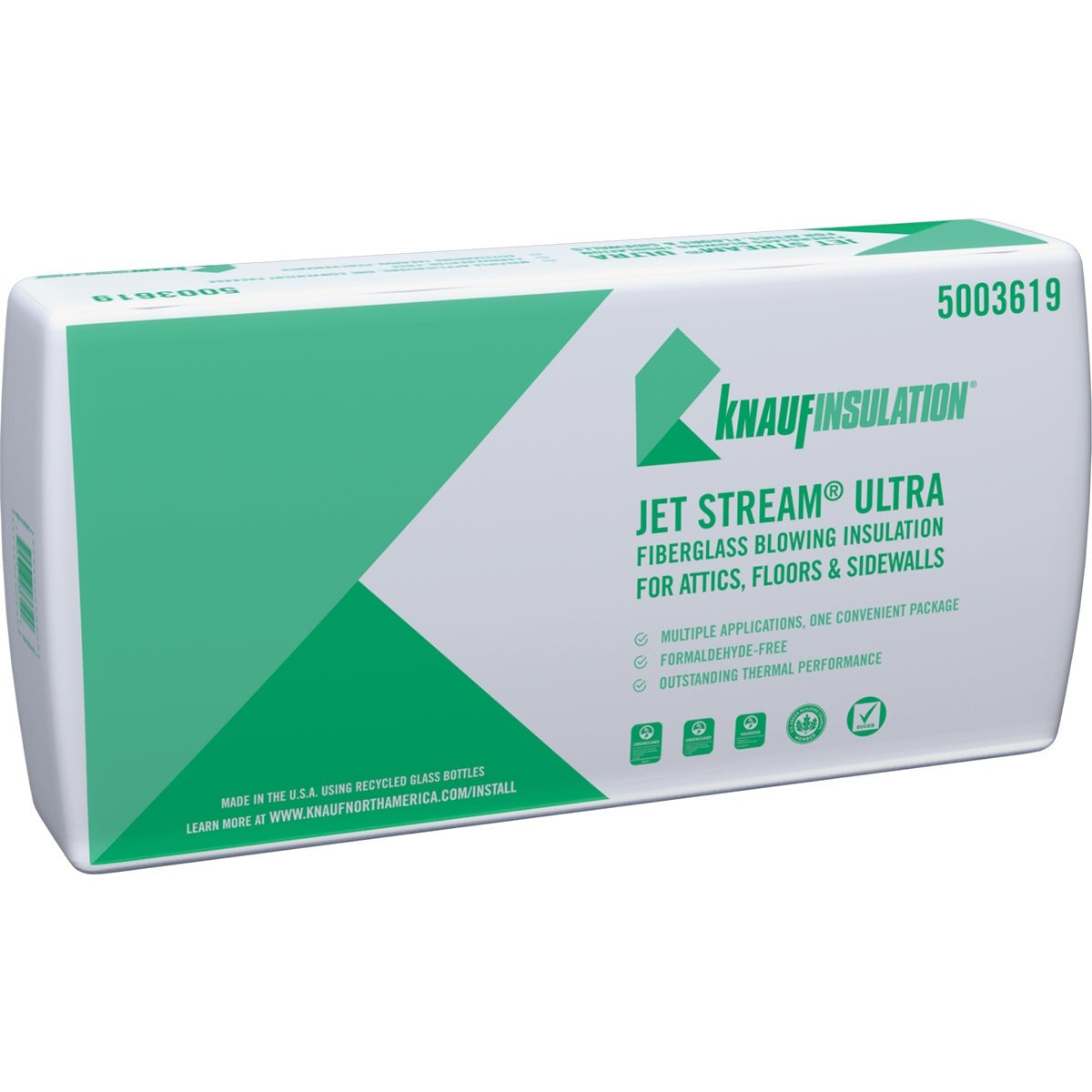 KNAUF INSULATION Knauf KN3646 Blow-in Fiberglass Insulation Bag