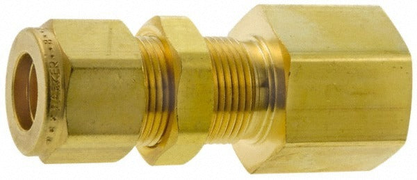 PARKER Parker 4-4 GH2BZ-B Bulkhead Female Connector 1/4 in