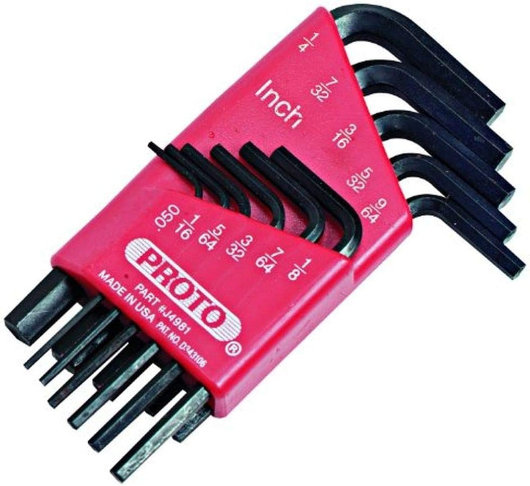 PROTO Proto J4981 Hex Key Set (11 pc)