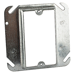 ABB 52-C-14-5/8 Steel-City 52C14-5/8 4 Steel Square Box Device Cover 5/8 Raised 4 cu.in.