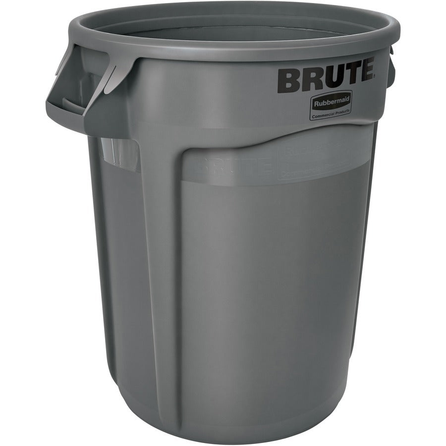 RUBBERMAID Rubbermaid RCP263200GY Brute Vented Round Container 32-Gallon