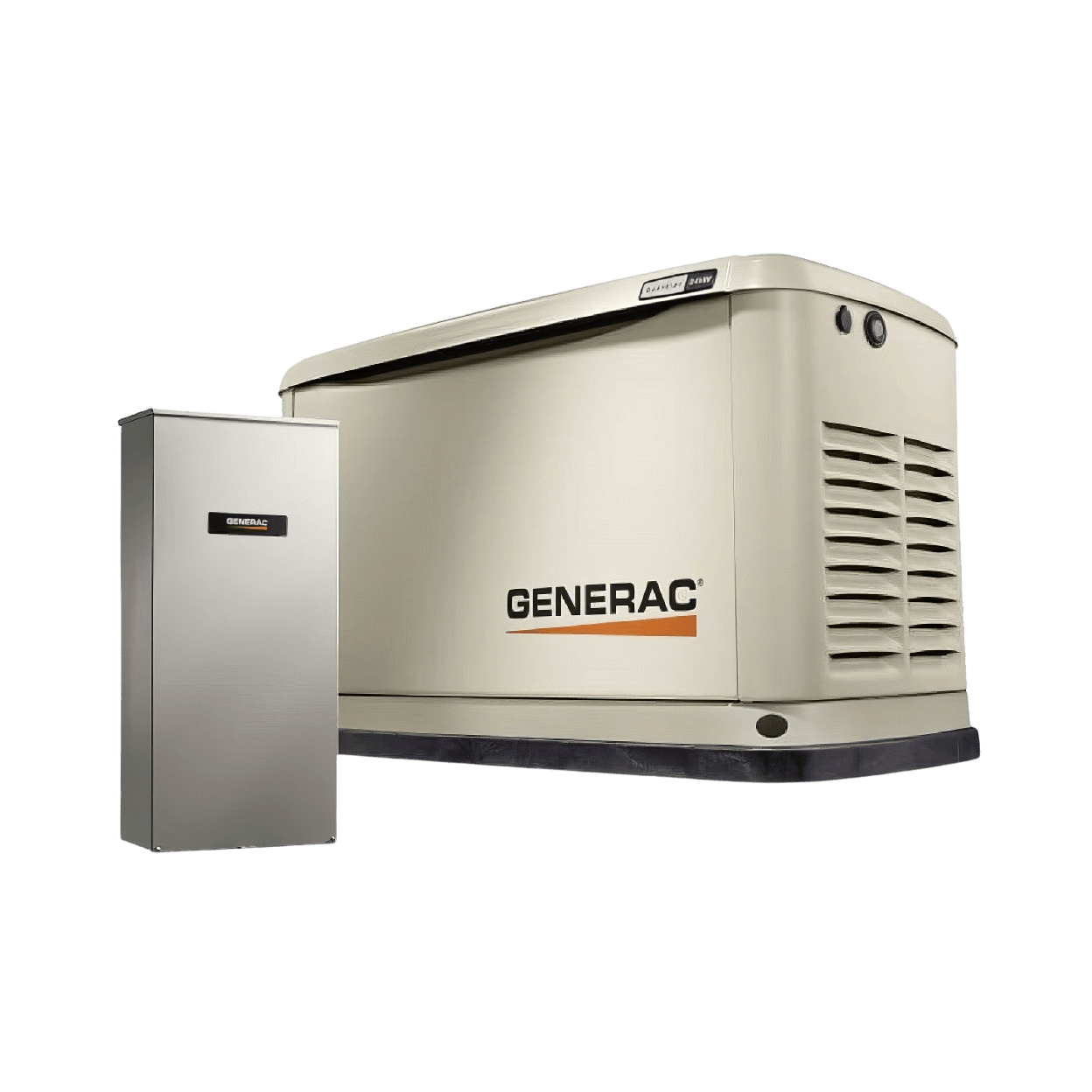 GENERAC GENERAC 7291 Standby Generator 26/22.5 kW Air Cooled Aluminum