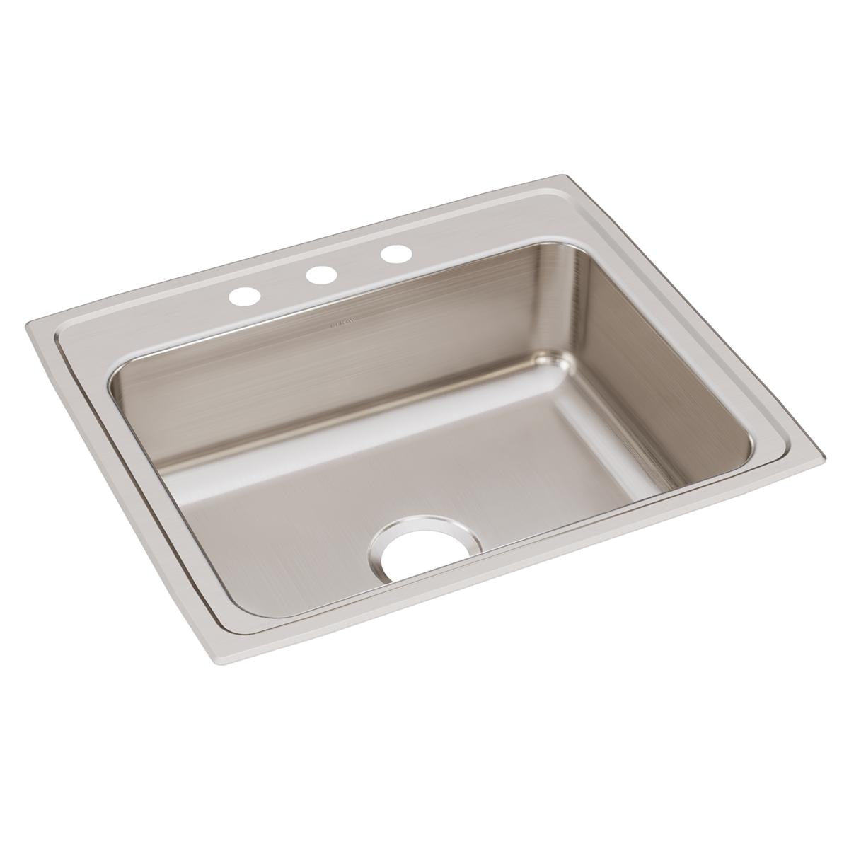 BSC PREFERRED Bsc Preferred LR25213 Single Bowl Drop-in Kitchen Sink