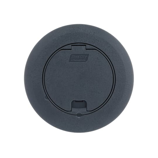 ABB 68R-CST-GRY Steel City Gray Round Recessed Cover