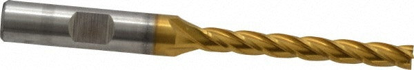 CLEVELAND CONTROLS Cleveland C33439 Square End Mill 7/32 in 4 Flute Hss Tin