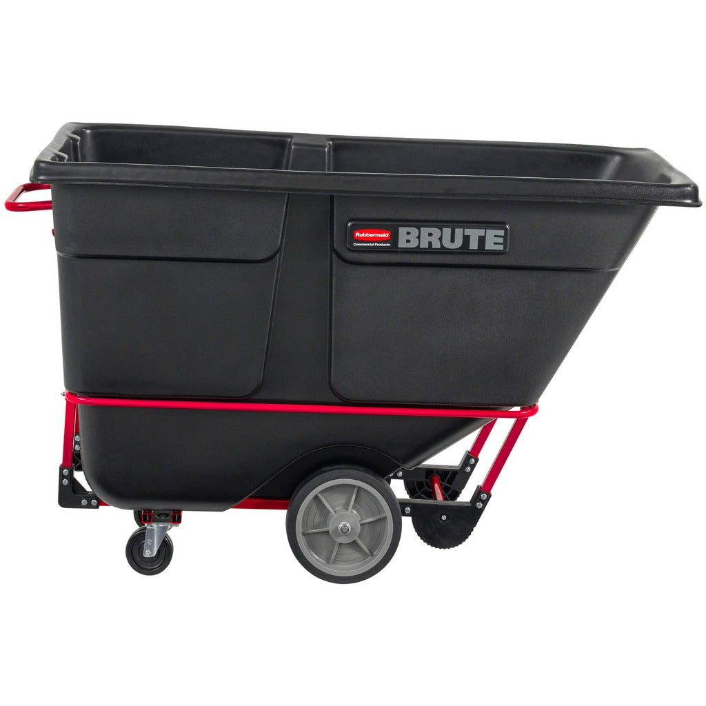 RUBBERMAID Rubbermaid FG131600BLA Tilt Hopper Basket Truck 2100 Lb