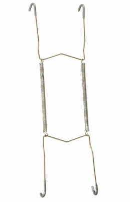 NATIONAL HARDWARE National Mfg N259-978 Plate Hanger 8 to 11 Inches Brass