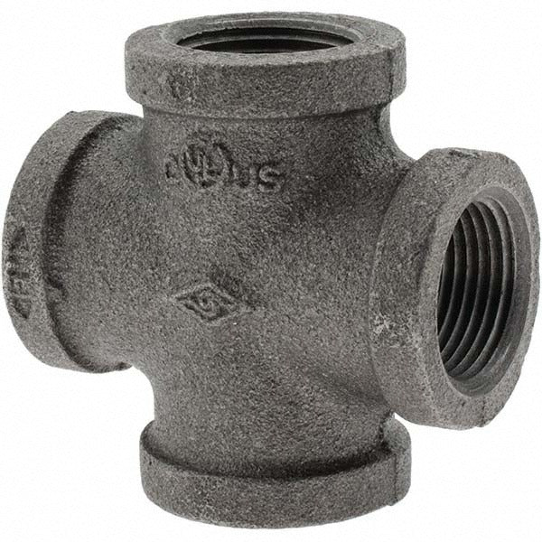 VALUE COLLECTION Value Collection -13259-4G 3/4 Inch Malleable Iron Cross Fitting