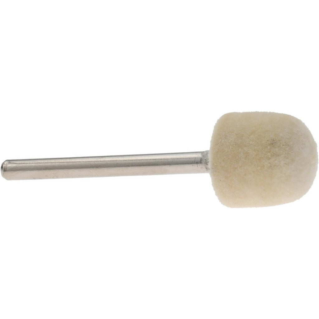 VALUE COLLECTION Value Collection 516153 Oval Wool Felt Polishing Bob 0.5 in