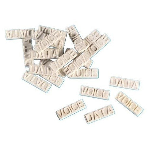 ORTRONICS Ortronics KSICON-88 Keystone Icon White 25 Pack