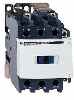 SCHNEIDER ELECTRIC Schneider Electric LC1D40T6 Iec Contactor 3 Pole 480V