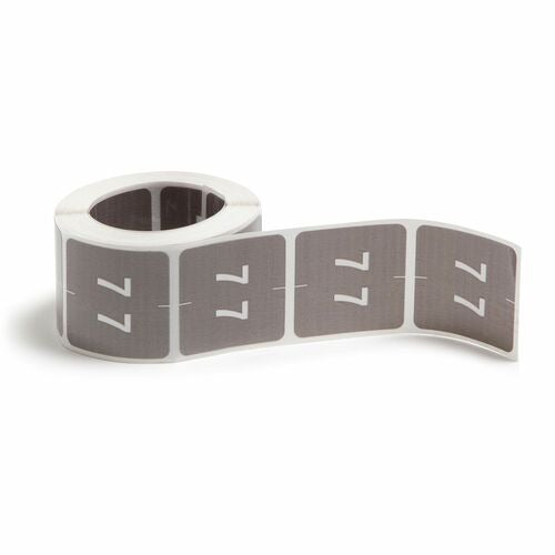 SMEAD Smead SMD67427 End Tab Label No. 7 Gray 250 Roll