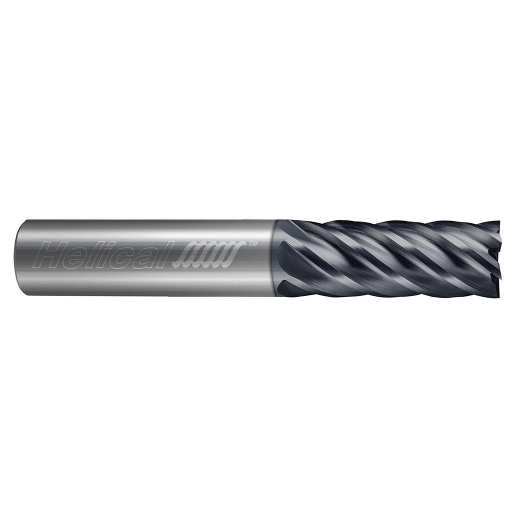 HELICAL SOLUTIONS Helical Solutions 59262 Square End Mill 1/2 in 6 Flute Carbide