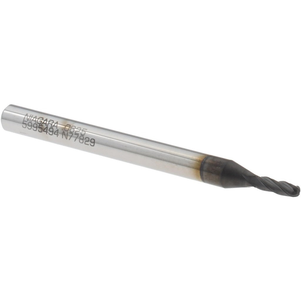 SECO TOOLS Seco 17004997 Ball End Mill 1/16 in 4 Flute Solid Carbide
