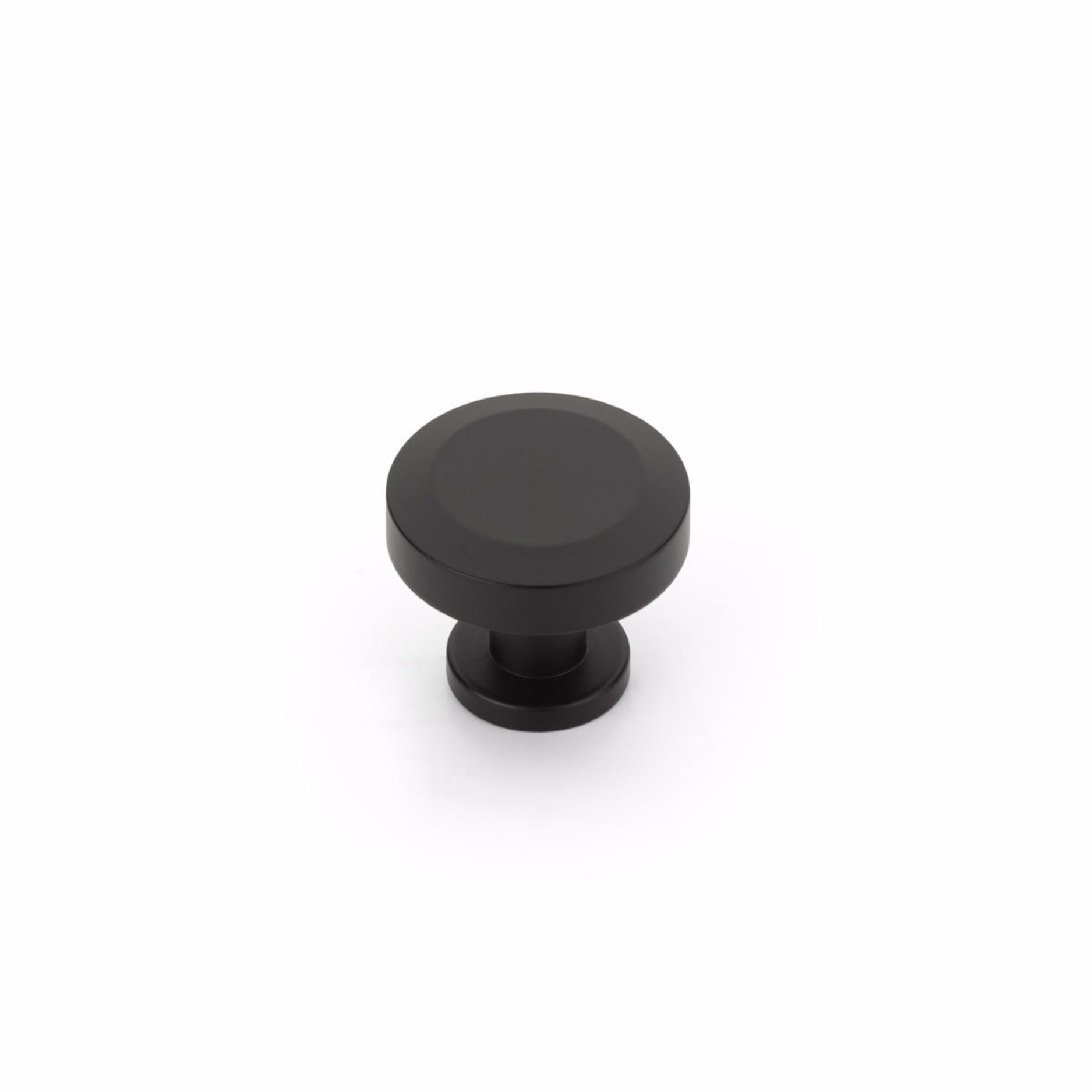 SCHAUB Schaub 550-MB Cabinet Knob 1.25in Heathrow Matte Black