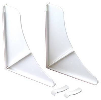DELTA FAUCET Delta Faucet Co 76814WH Shower Splash Guard White 2 Pack