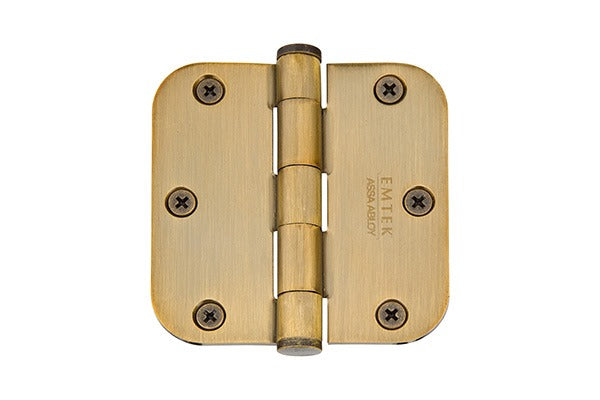 EMTEK Emtek 96233US7 Solid Brass Heavy Duty Hinge Pair French Antique