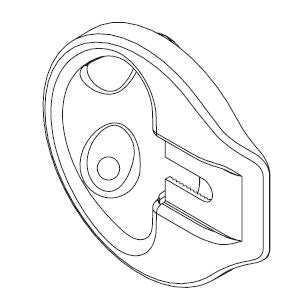 KWIKSET Kwikset 80318-007 Full Round Adjustable Strike Satin Nickel