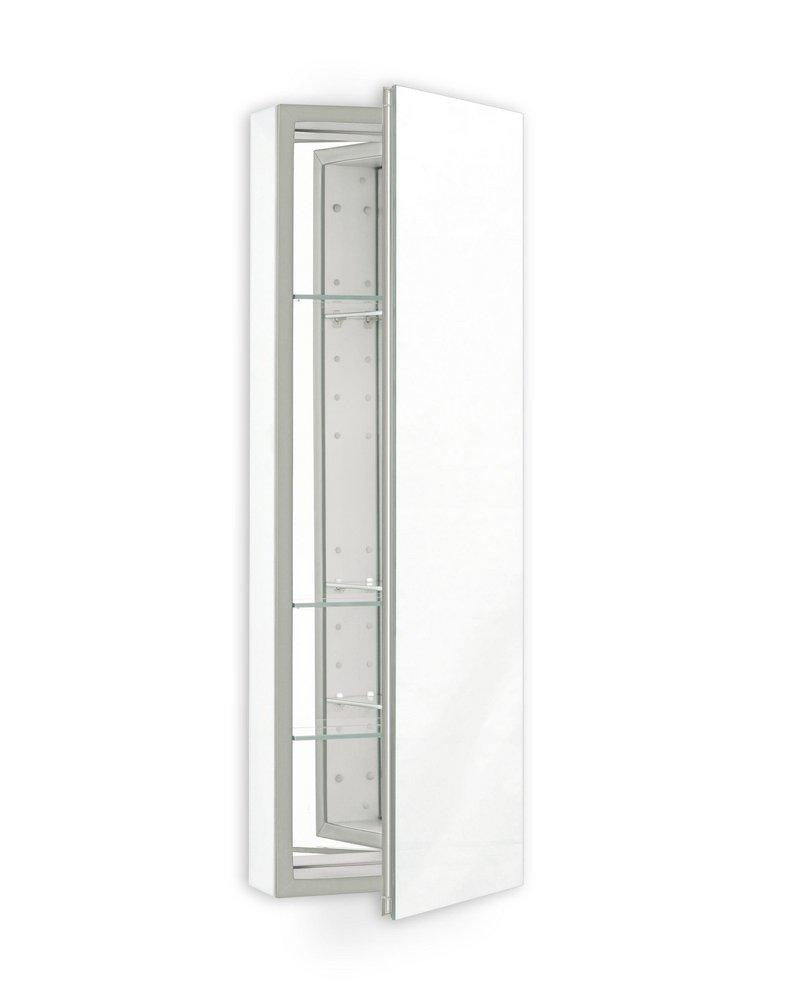 ROBERN Robern PLM2030G PL Series 20 inches x 30 inches Flat Top Medicine Cabinet (20 x 30)