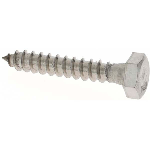 VALUE COLLECTION Value Collection 64661 1/4 Hex Lag Screw 1-1/2 in Stainless 18-8