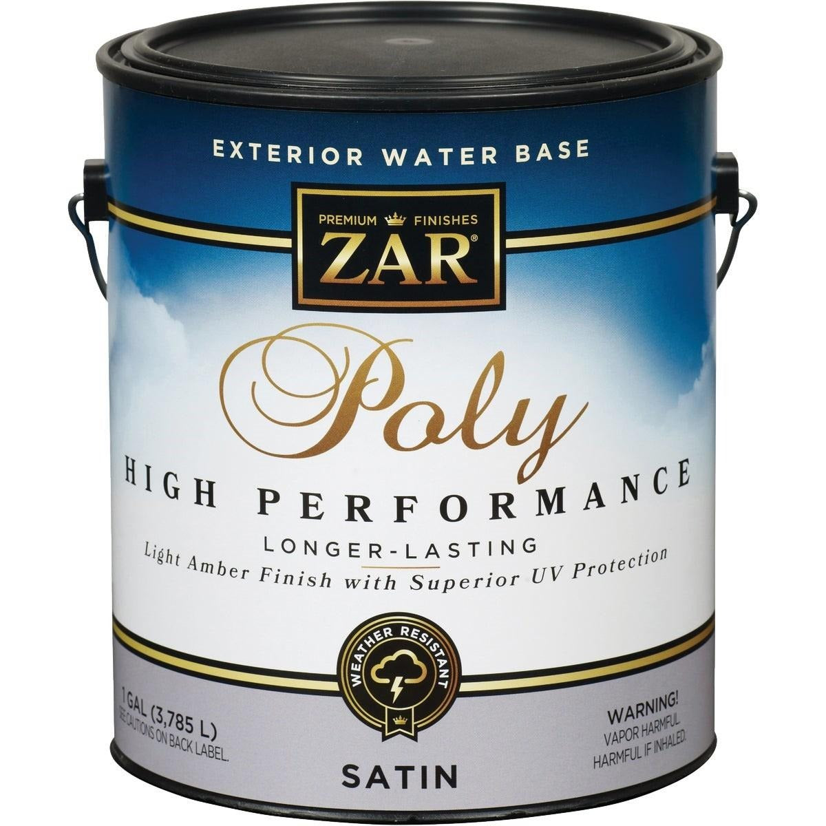 ZAR ZAR 32713 Satin Clear Exterior Polyurethane 1 Gal