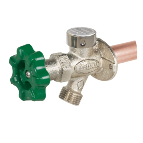 PRIER PRODUCTS Prier Products P-164D-CC Diamond P-164 Close Coupled Freezeless Wall Hydrant 1/2 in MNPT x C (2 in Insertion)