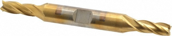 CLEVELAND CONTROLS Cleveland C33067 Square End Mill 0.25 in 4 Flute Hss Tin