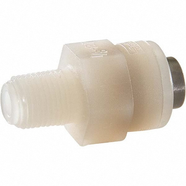 PARKER Parker FB5TMC4 Tube Stem Adapter 5/16 X 1/4 in Od Kynar