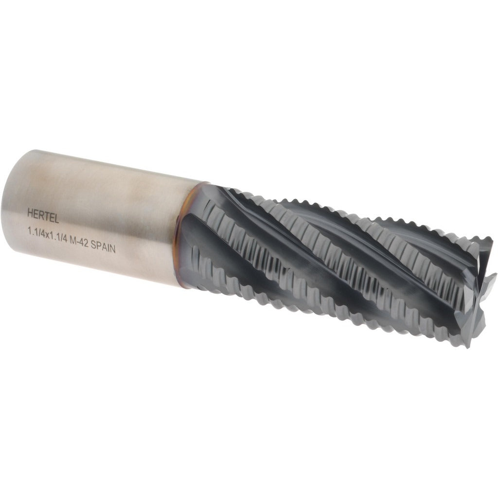 HERTEL Hertel 87144523 Roughing End Mill 1-1/4 in 6 Flute Cobalt