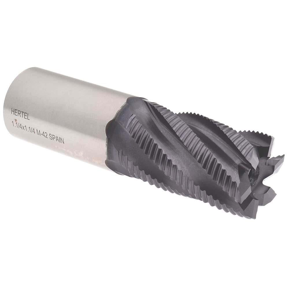 HERTEL Hertel 84512813 Roughing End Mill 1-1/4 in 6 Flute Cobalt