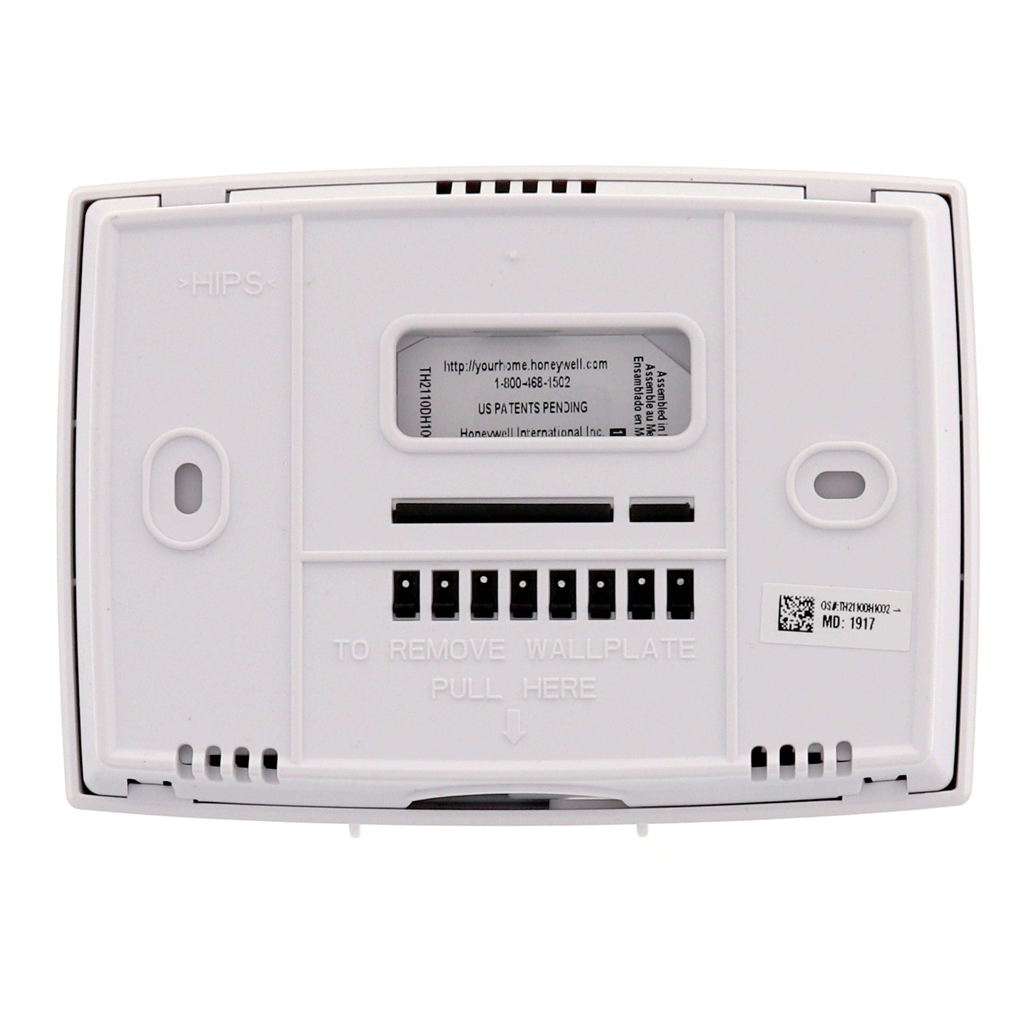 HONEYWELL HOME Honeywell Home TH2110DH1002 Pro 2000 Horizontal Programmable Thermostat 24V (Horizontal)