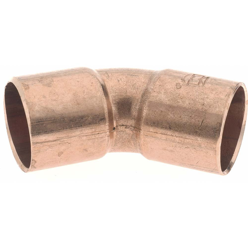 MUELLER INDUSTRIES Mueller Industries W 03034 Copper 45 Elbow 3/4 in Cxc