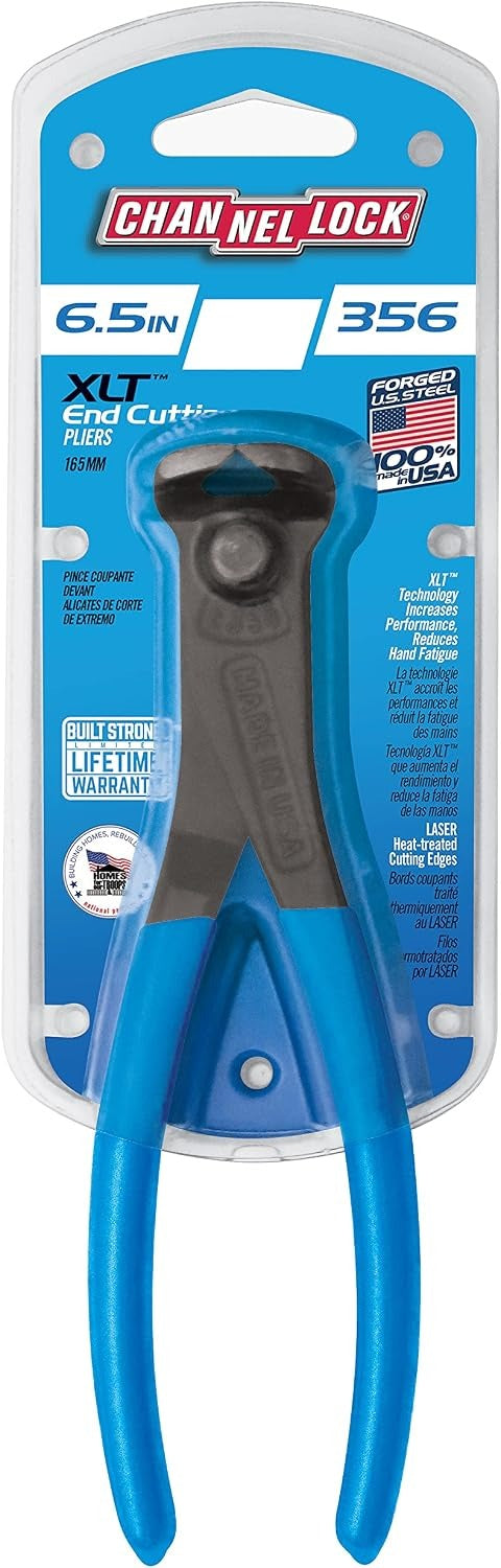 CHANNELLOCK Channellock 356 End Cutting Nippers 6-1/4 in