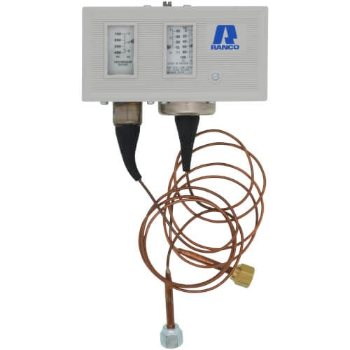 RANCO Ranco O12-1549 Dual Pressure Control 24/240 V (36 inches Capillary)