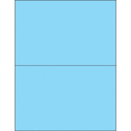 BSC PREFERRED Bsc Preferred LL415BE Fluorescent Blue Temporary Labels 200