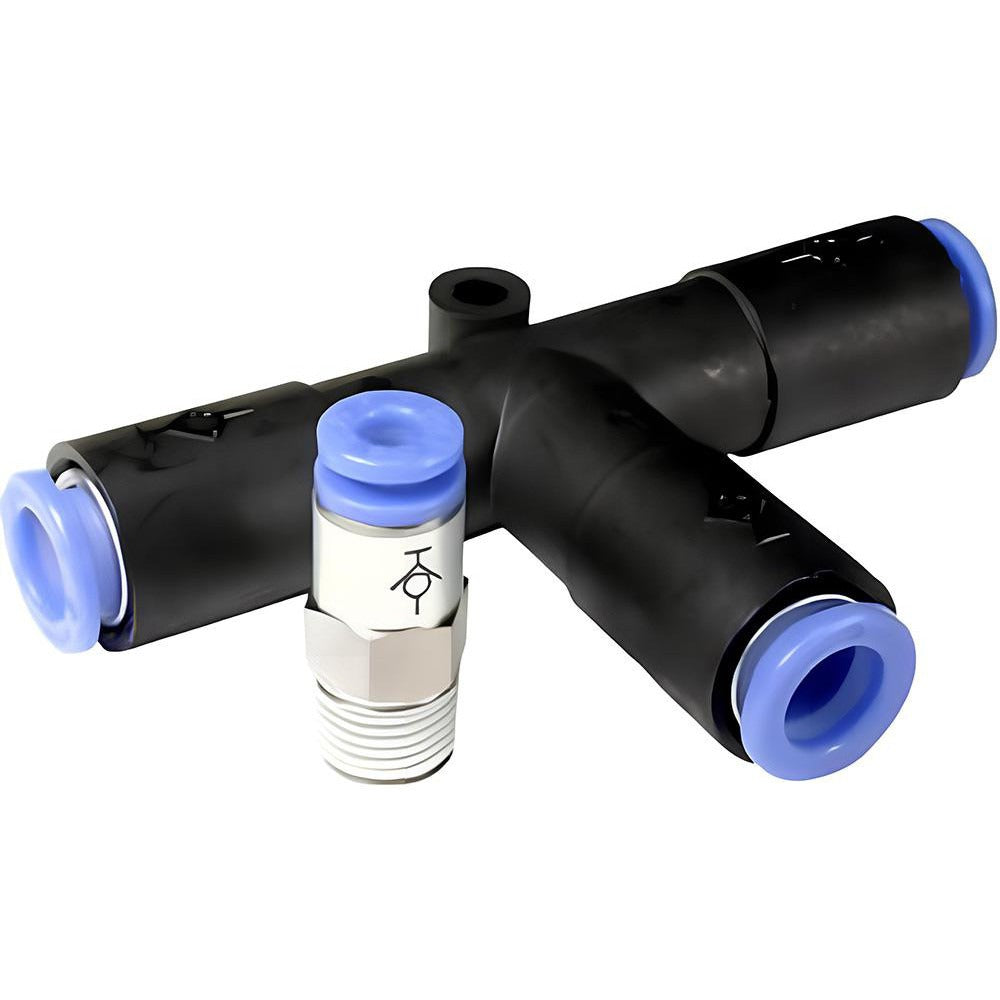 SMC Smc Pneumatics KCJ10-99 Push-to-connect Check Adapter