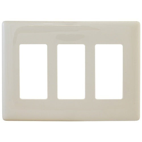HUBBELL Hubbell Premise Wiring NPS263LA 3 Gang Decorator Wallplate