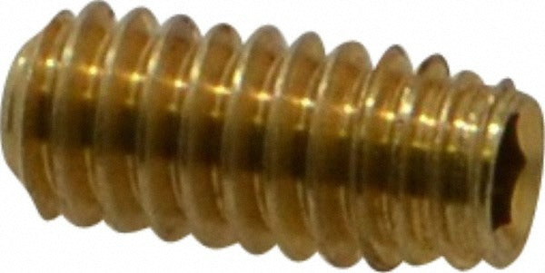 VALUE COLLECTION Value Collection R63642441 Set Screw 8-32 X 3/8 in Cup Point Brass