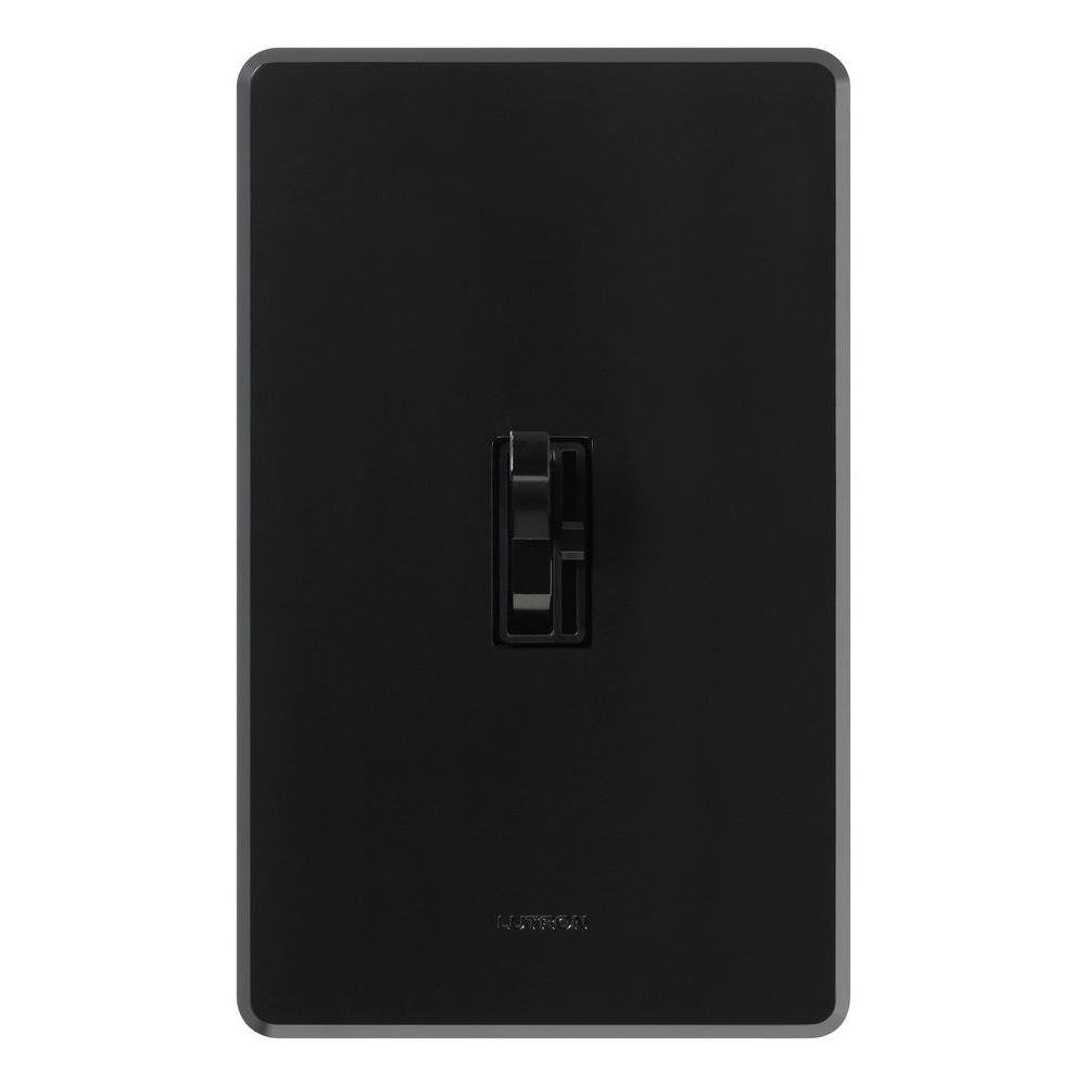 LUTRON Lutron AYFSQ-F-BL 3-speed Fan Control Single-pole 3-way Black