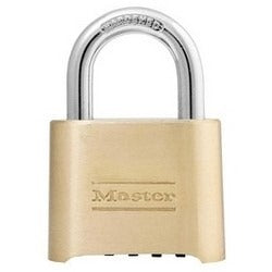 MASTER LOCK MASTER LOCK 175D Combination Padlock Resettable 2 inches