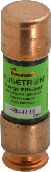 EATON Cooper Bussmann FRN-R-15 RK5 Time Delay Fuse 15A