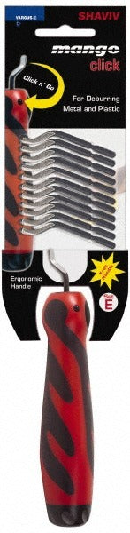 SHAVIV Shaviv 155-29229 Hand Deburring Tool Set 13 Pc Hss E100