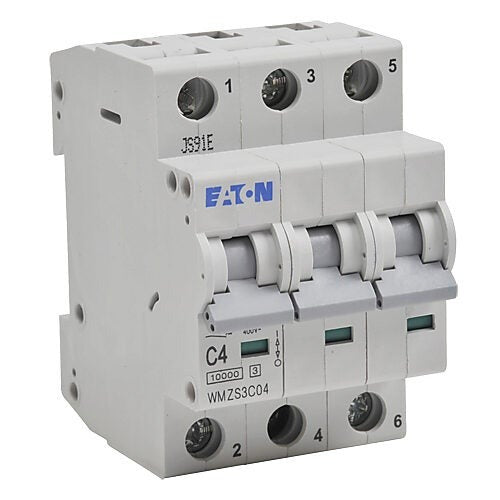 EATON Eaton WMZS3C04 WMZS DIN rail mountable supplementary protector 4 A (1 pack) FAZ-C4-3