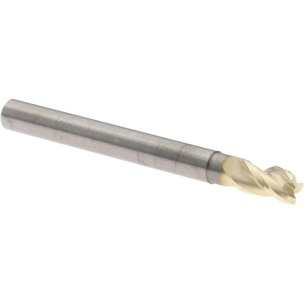 ACCUPRO Accupro 315369 Corner Radius End Mill 3/16 in Solid Carbide