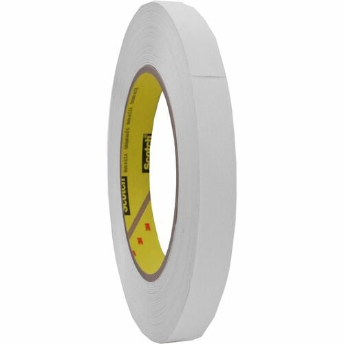 3M 3M MMM25612 Flatback Tape 0.5x60yd White Masking Bundling