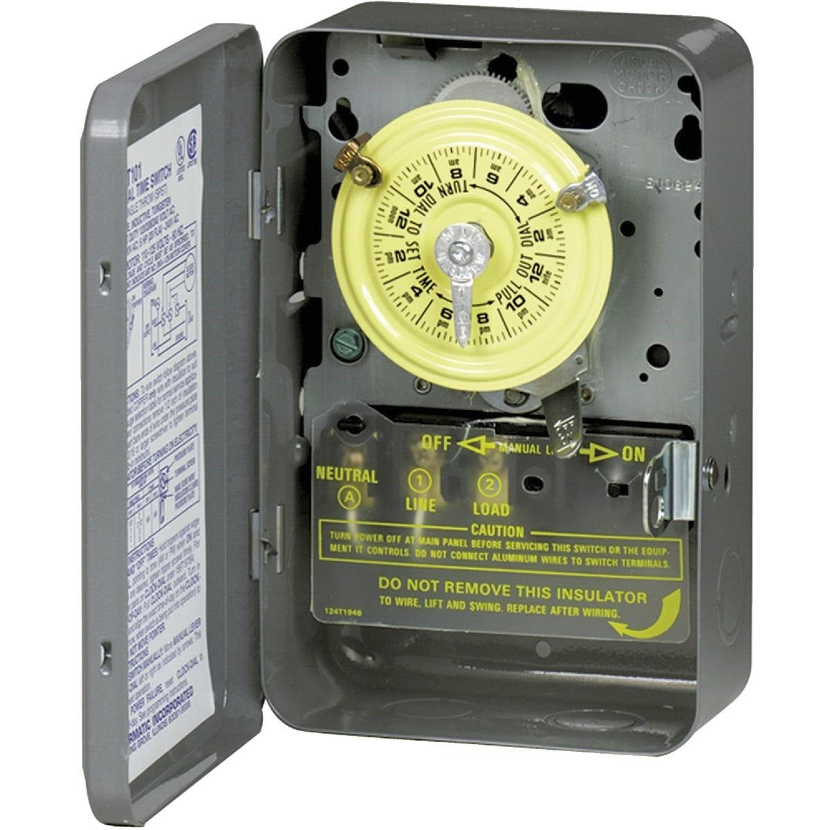 INTERMATIC INTERMATIC T103D89 DPST Timer 125V 40A 4000W