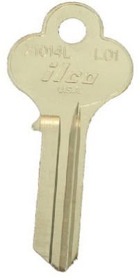 ILCO Kaba Ilco Corp LO1-X1014L Key Blank 10 Pack