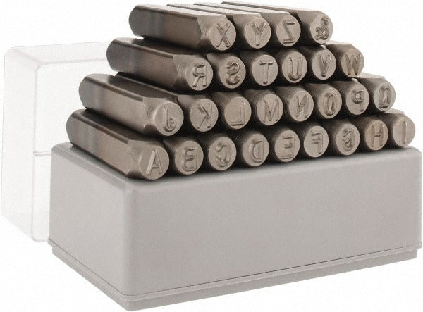 C H HANSON C.h. Hanson 21101 Heavy-duty Stamp Set 5/16 in 27 Pc