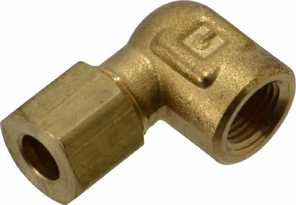 PARKER Parker 170C-4-2 Compression Female Elbow 1/4 Od Brass