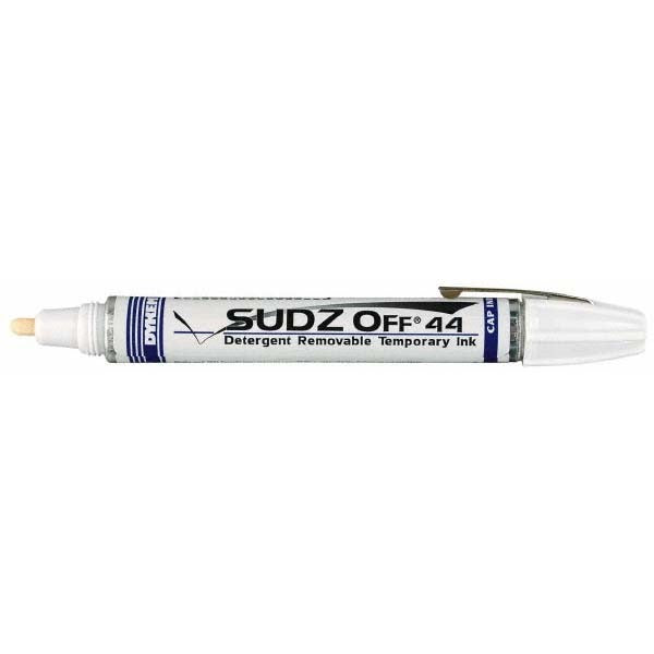 DYKEM Dykem 44146 White Water-resistant Broad Tip Marker